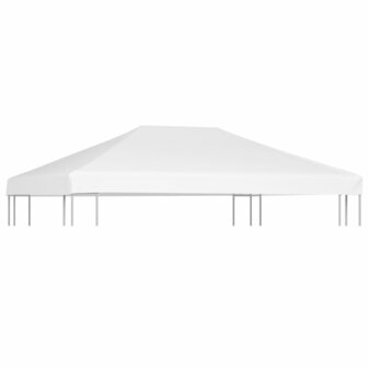 Prieeldak 270 g/m&sup2; 4x3 m wit 2