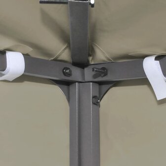 Vervangend tentdoek prieel 310 g/m&sup2; 3x3 m beige 4