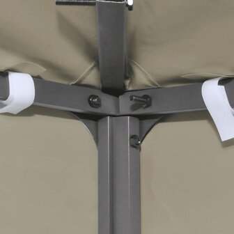 Vervangend tentdoek prieel 310 g/m&sup2; 3x4 m beige 4