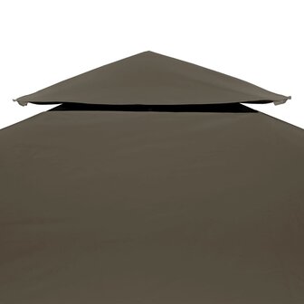 Prieeldak 2-laags 310 g/m&sup2; 3x3m taupe 3