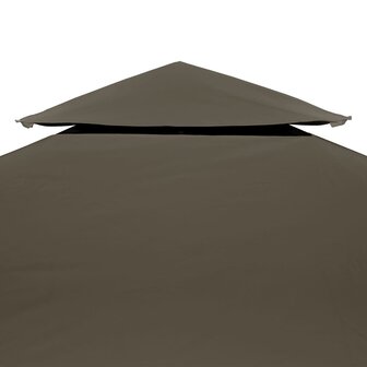 Prieeldak 2-laags 4x3m 310 g/m&sup2; taupe 3