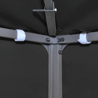 Prieeldak 310 g/m&sup2; 4x3 m grijs 4