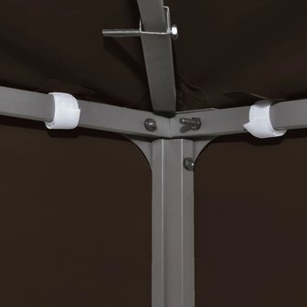 Prieeldak 2-laags 310 g/m&sup2; 3x3 m bruin 4