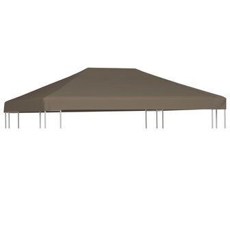 Prieeldak 310 g/m&sup2; 3x3 m taupe 1