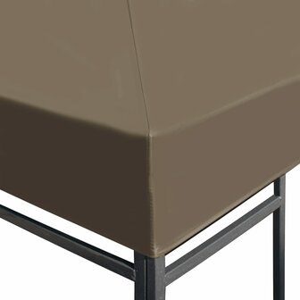 Prieeldak 310 g/m&sup2; 3x3 m taupe 3