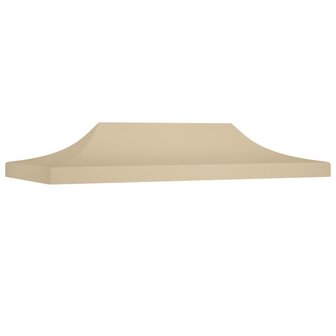 Partytentdak 270 g/m&sup2; 6x3 m beige  1