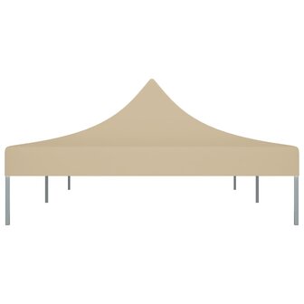 Partytentdak 270 g/m&sup2; 6x3 m beige  4