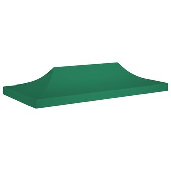 Partytentdak 270 g/m&sup2; 6x3 m groen 1
