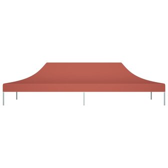 Partytentdak 270 g/m&sup2; 6x3 m terracotta 3