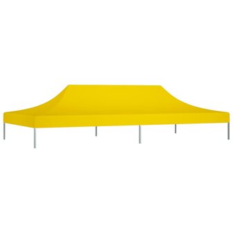 Partytentdak 270 g/m&sup2; 6x3 m geel 2
