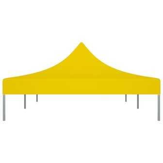 Partytentdak 270 g/m&sup2; 6x3 m geel 4