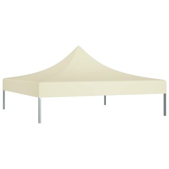 Partytentdak 270 g/m&sup2; 2x2 m cr&egrave;me  2
