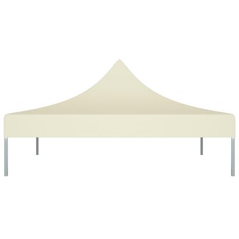 Partytentdak 270 g/m&sup2; 2x2 m cr&egrave;me  3
