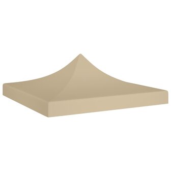 Partytentdak 270 g/m&sup2; 2x2 m beige  1