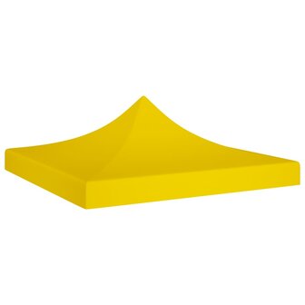 Partytentdak 270 g/m&sup2; 2x2 m geel  1