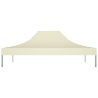 Partytentdak 270 g/m&sup2; 4x3 m cr&egrave;me 3