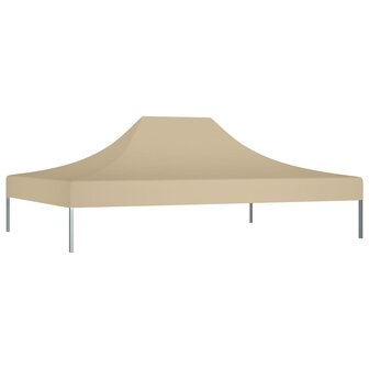 Partytentdak 270 g/m&sup2; 4x3 m beige 2