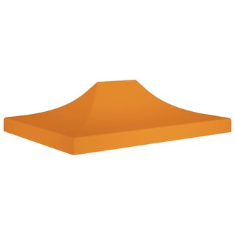 Partytentdak 270 g/m&sup2; 4x3 m oranje 1