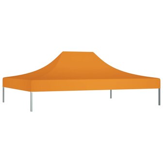 Partytentdak 270 g/m&sup2; 4x3 m oranje 2