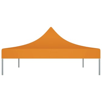 Partytentdak 270 g/m&sup2; 4x3 m oranje 4