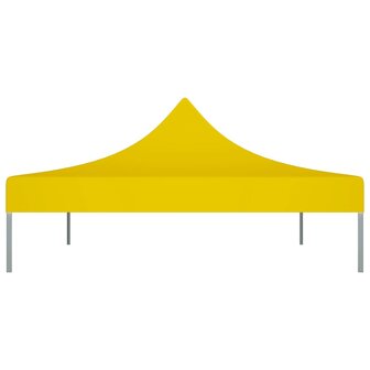Partytentdak 270 g/m&sup2; 4x3 m geel 4