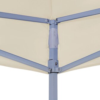 Partytentdak 270 g/m&sup2; 4,5x3 m cr&egrave;mekleurig 5