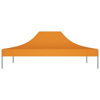 Partytentdak 270 g/m&sup2; 4,5x3 m oranje 3