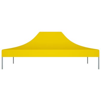 Partytentdak 270 g/m&sup2; 4,5x3 m geel 3