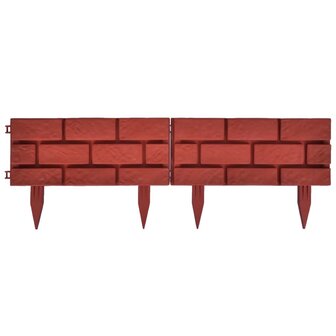 Borderranden 11 st met baksteenontwerp 5