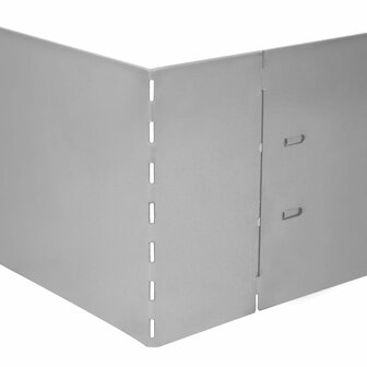 5 st Grasboord flexibel 100x14 cm gegalvaniseerd staal  5