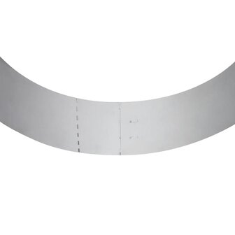 5 st Grasboord flexibel 100x14 cm gegalvaniseerd staal  8