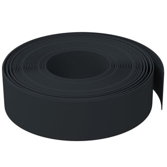 Tuinrand 10 m 15 cm polyetheen zwart 3
