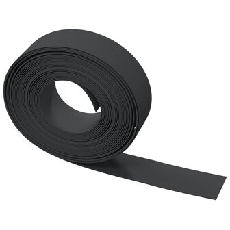 Tuinrand 10 m 15 cm polyetheen zwart 4