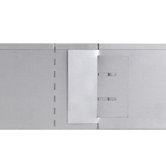10 st Grasboord flexibel 100x14 cm gegalvaniseerd staal 7