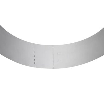 15 st Grasboord flexibel 100x14 cm gegalvaniseerd staal 9