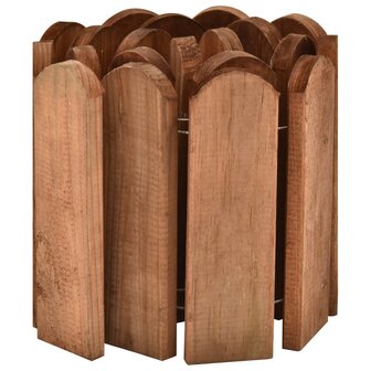 Gazonranden 2 st 120 cm ge&iuml;mpregneerd grenenhout 4