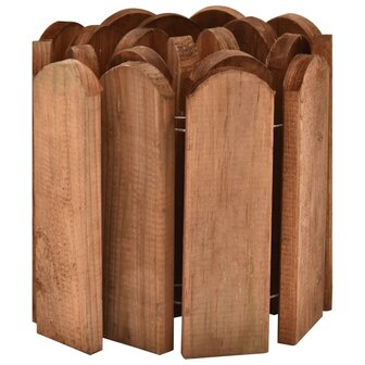 Gazonranden 3 st 120 cm ge&iuml;mpregneerd grenenhout 4