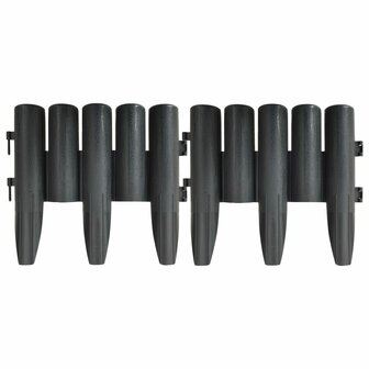 Gazonranden 36 st 10 m PP antracietkleurig 4