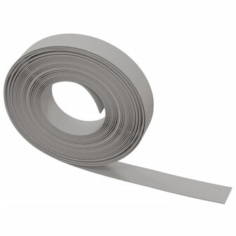 Tuinranden 3 st 10 m 10 cm polyetheen grijs 4