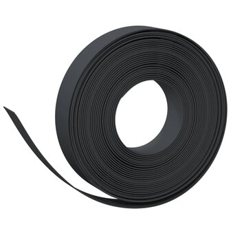 Tuinranden 2 st 10 m 10 cm polyetheen zwart 3