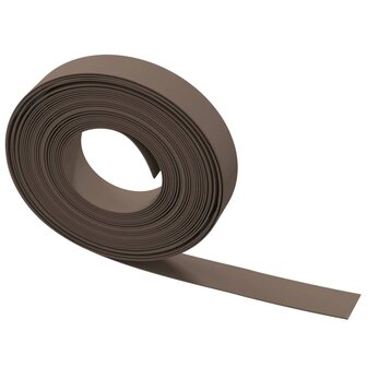 Tuinranden 3 st 10 m 10 cm polyetheen bruin 5