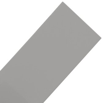 Tuinranden 4 st 10 m 15 cm polyetheen grijs 6