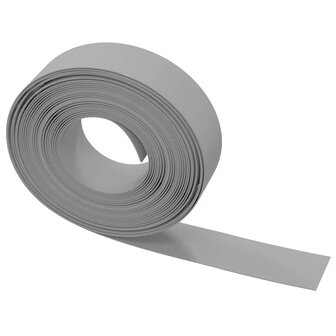 Tuinranden 5 st 10 m 15 cm polyetheen grijs 4