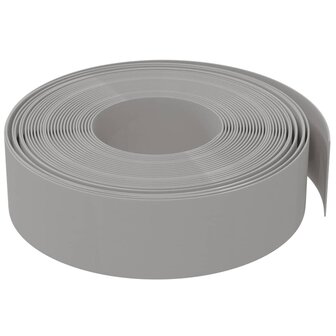 Tuinranden 5 st 10 m 15 cm polyetheen grijs 5