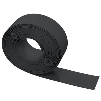 Tuinranden 2 st 10 m 20 cm polyetheen zwart 5