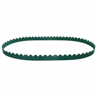 Gazonranden 10 st 65x15 cm PP groen 4
