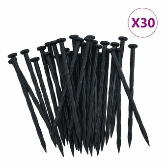 Gazonrand flexibel met 30 pinnen 10 m 5 cm 5