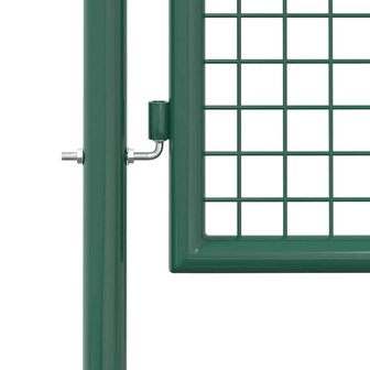 Poort 100x75 cm staal groen 5
