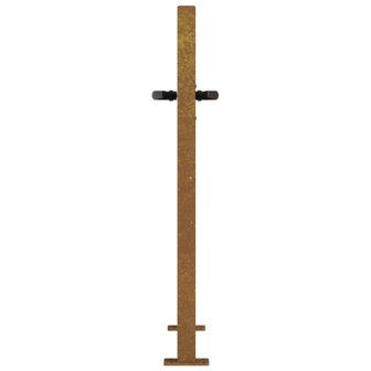 Poort 105x80 cm cortenstaal 6