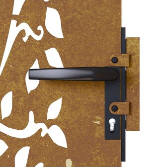 Poort 85x150 cm boomontwerp cortenstaal 7